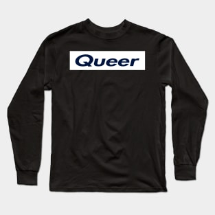 SUPER QUEER LOGO Long Sleeve T-Shirt